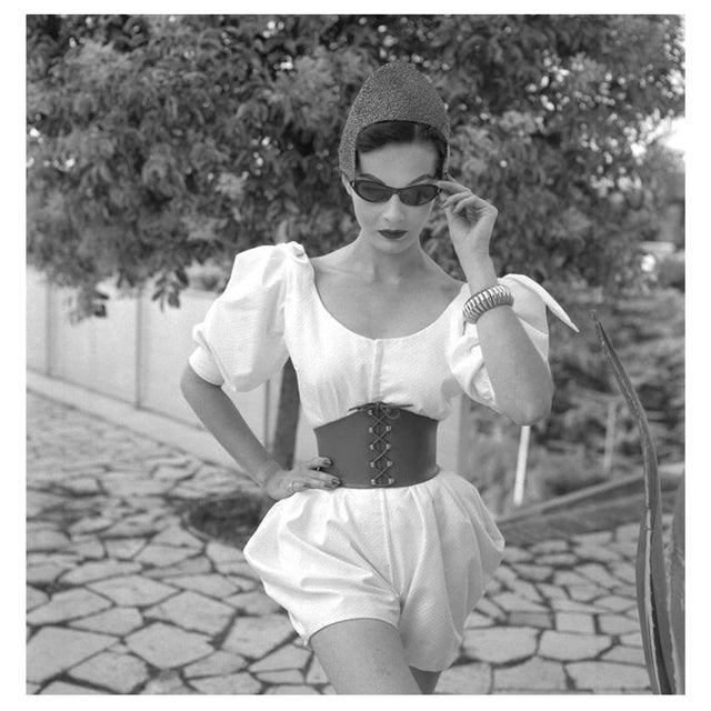 'Italian Beach Fashion' Unframed Archival Pigment Print For Sale