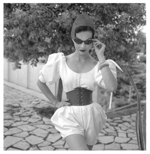 'Italian Beach Fashion' Unframed Archival Pigment Print
