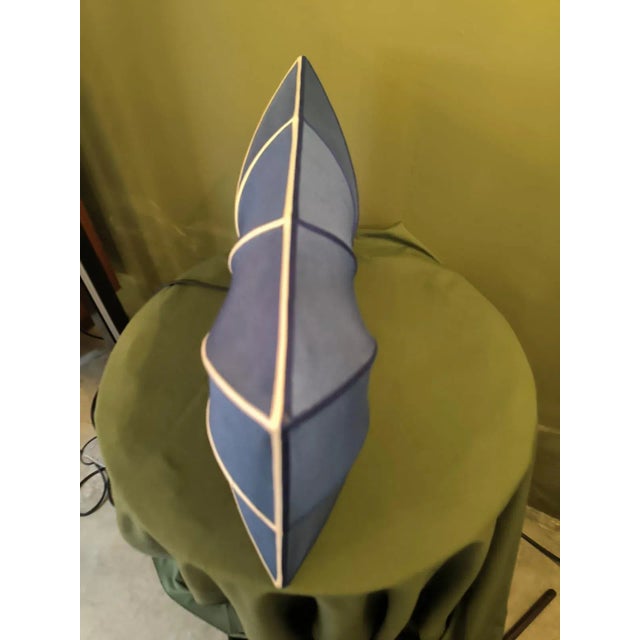 Vintage Silk Lamp, 1970s For Sale - Image 6 of 8