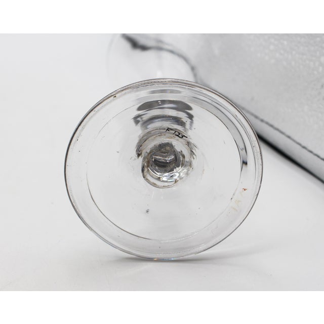 Circa 1730-40 George II Period Wine Glass For Sale In Raleigh - Image 6 of 6