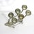 Mid 20th Century Mid Century Modern Silver Reindeer Candle Holder Candelabra Christmas For Sale - Image 5 of 9