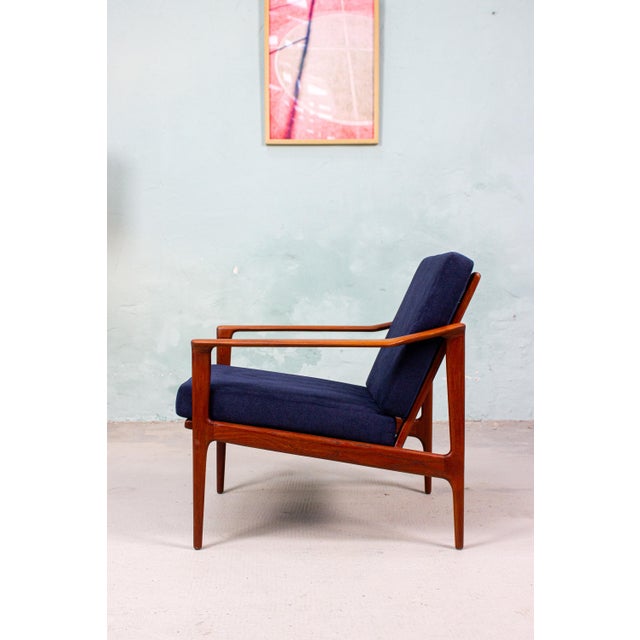 1960s Vintage Teak Lounge Chair by Ib Kofod-Larsen, 1960s For Sale - Image 5 of 14