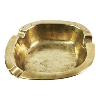 Art Deco Brass Ashtray, Germany, 1960s For Sale