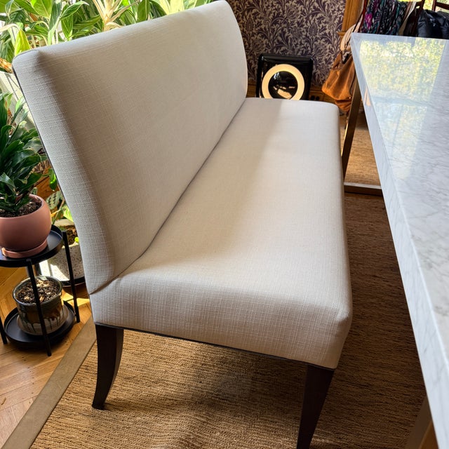 2020s Ethan Allen Clinton Dining Bench For Sale - Image 5 of 8