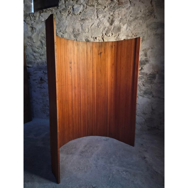 Pitch Pine Room Divider Screen, 1920s For Sale - Image 4 of 18