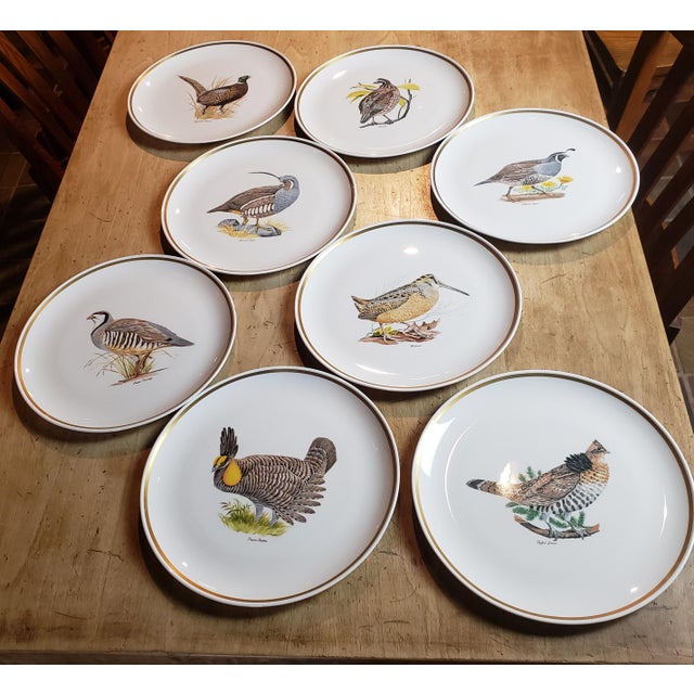 1960s Centura Game Bird Plates Set of 8 Chairish