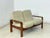 White Mid-Century Modern Teak Sofa from Dyrlund For Sale - Image 8 of 15