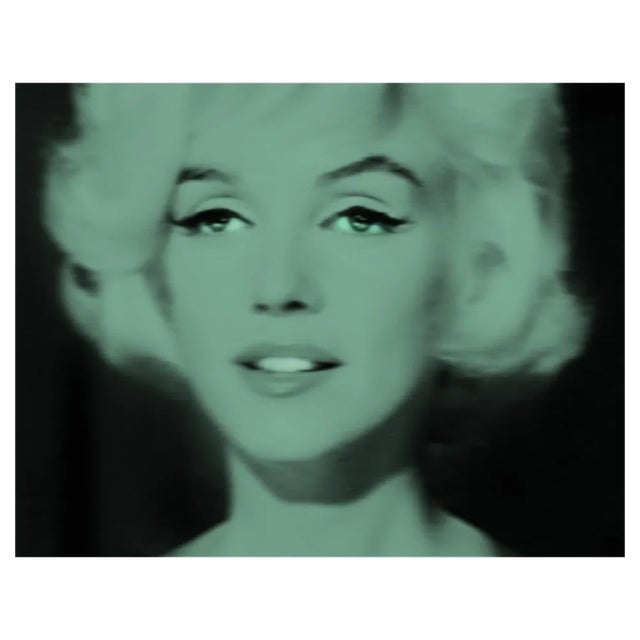 Batik, Emerald Marilyn, Marilyn Monroe, 2023, Signed Limited Edition Pop Art For Sale