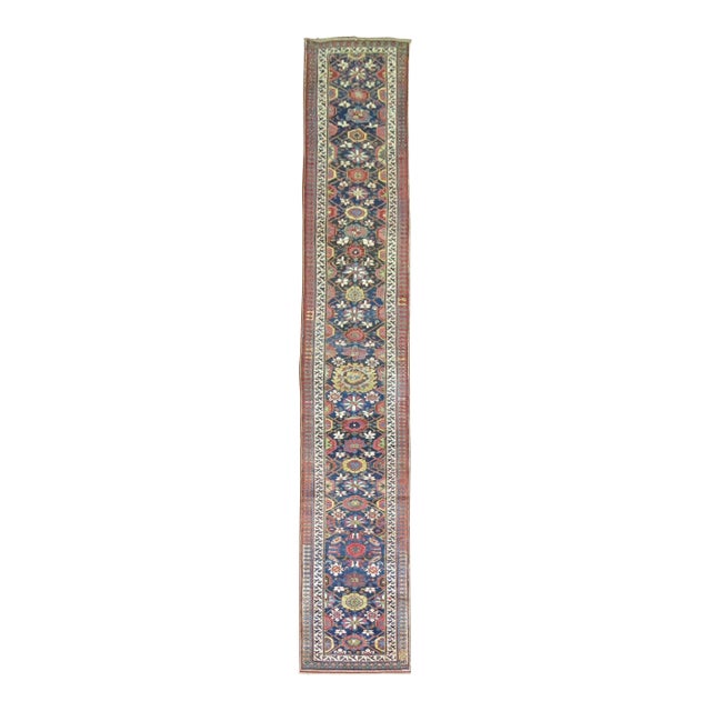 Varamin Antique Persian Runner - 2'11" x 17'5" For Sale