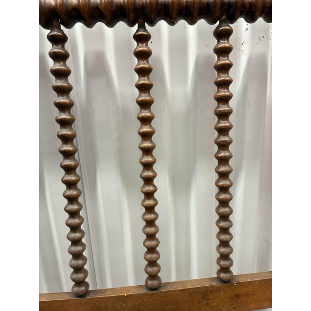 Antique Jenny Lind Spool Bed Complete Late 19th Century Set, 3/4 Size For Sale In New York - Image 6 of 8