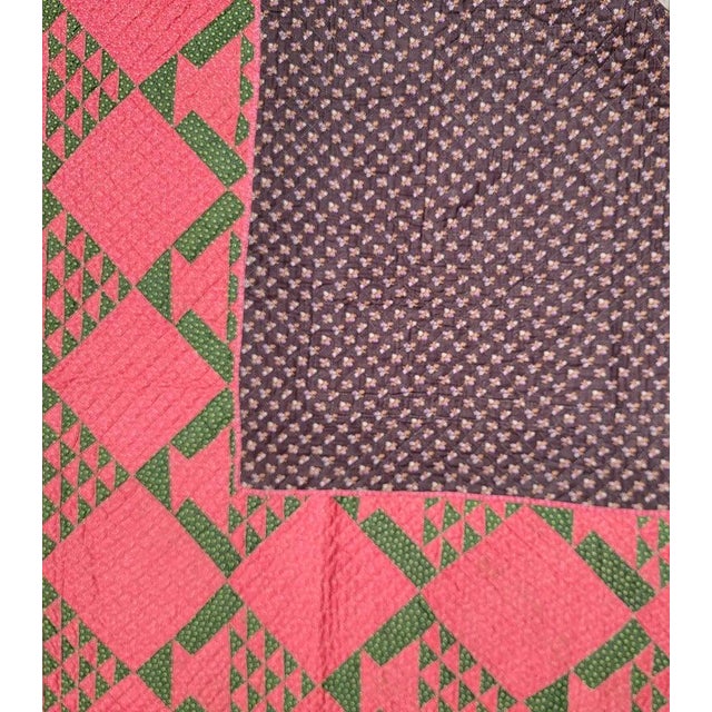 19Thc Baskets Quilt From Pennsylvania For Sale - Image 11 of 11