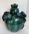 Green Large Chinese Green & Teal Glazed Lidded Ginger Jar With Sculptural Fruit Motif For Sale - Image 8 of 12