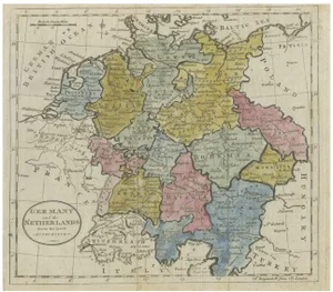 Antique Map of Germany, 1785