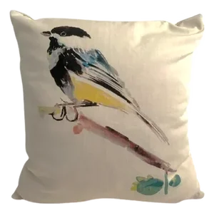 Chickadee Sunbrella Pillow