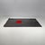 Textile Postmodern Italian Rectangular Grey Felt Rug with Red Circle by Riccardo Fattori, 2000s For Sale - Image 7 of 18