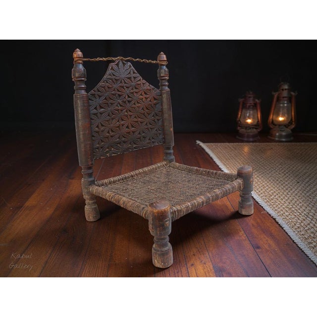 Vintage Low Cedar Chair, 1920s For Sale - Image 12 of 18