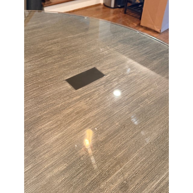 Modern Restoration Hardware Table For Sale - Image 3 of 5
