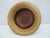 Mid-Century Modern Hand Turned Segmented Multi Tone Wood Studio Artisan Footed Bowl Signed For Sale - Image 3 of 8