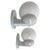 Bauhaus Porcelain and Glass Wall Lamps, 1930s, Set of 2 For Sale - Image 11 of 11