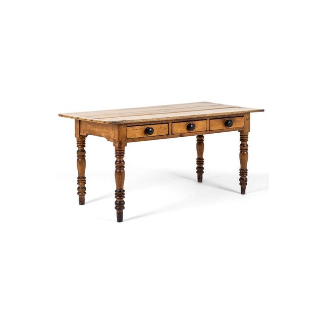 Pine Farmhouse Table, 19th Century For Sale - Image 15 of 15