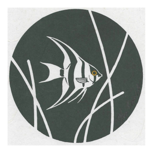 1970s James Omohundro Tropical Fish Serigraph