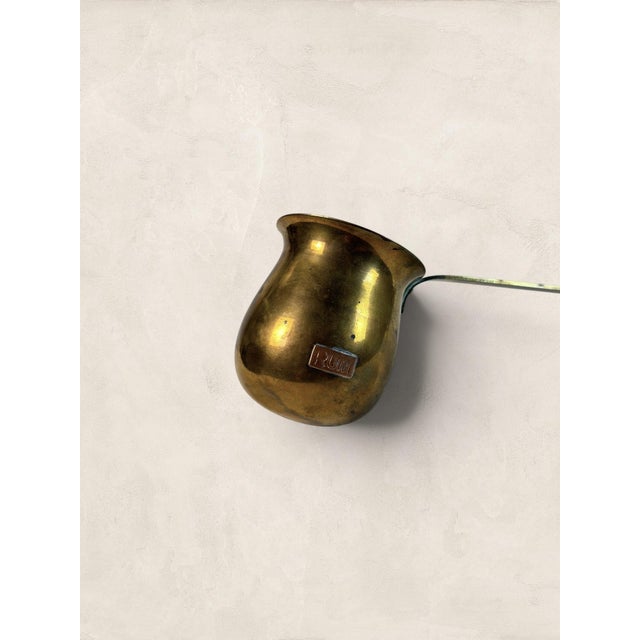 Antique English Brass Rum Spirit Ladle For Sale In Tampa - Image 6 of 8