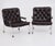 Armchairs in Leather and Chromed Steel, 1960s, Set of 2 For Sale - Image 9 of 9