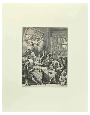 Romeyn de Hooghe, La Manière de se Bien Preparer à La Mort, Etching, 1700