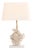 Genuine Coral Table Lamp on Marble Base, C. 1980 For Sale