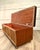 1960s Lane Mid-Century Oak Cedar Chest Storage Bench With Black Upholstery For Sale - Image 13 of 18