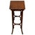 1900 - 1909 Vienna Secession Bent Oak Pedestal Tall Side Table Plant Stand Attributed to Thonet For Sale - Image 5 of 8