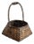20th Century Japanese Ikebana Gathering Basket For Sale