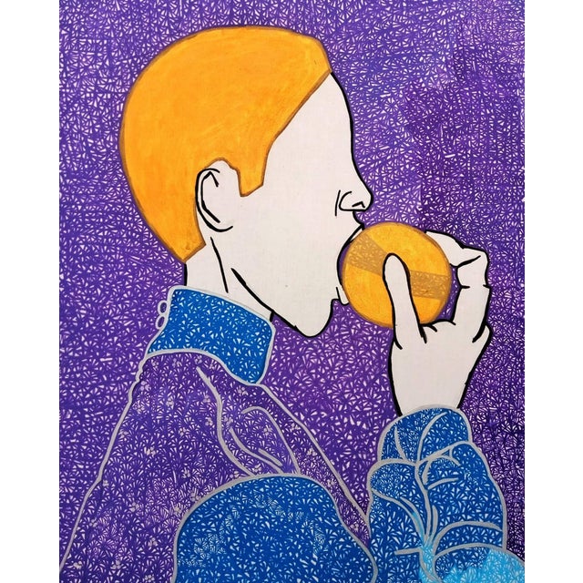 Take a Bite Into Greatness Contemporary Painting For Sale