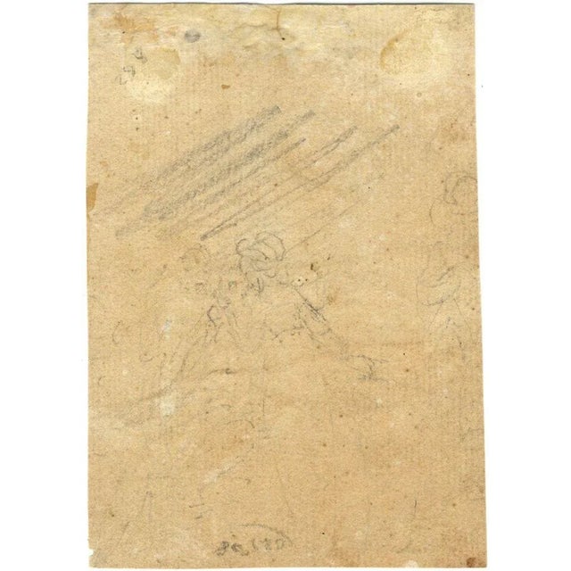 Samuel De Wilde, Boy in a Hat, 18th Century, Graphite Drawing For Sale - Image 3 of 4