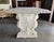 Richly Carved Roman Style Gray and White Limestone Table From Northern Italy For Sale - Image 4 of 12