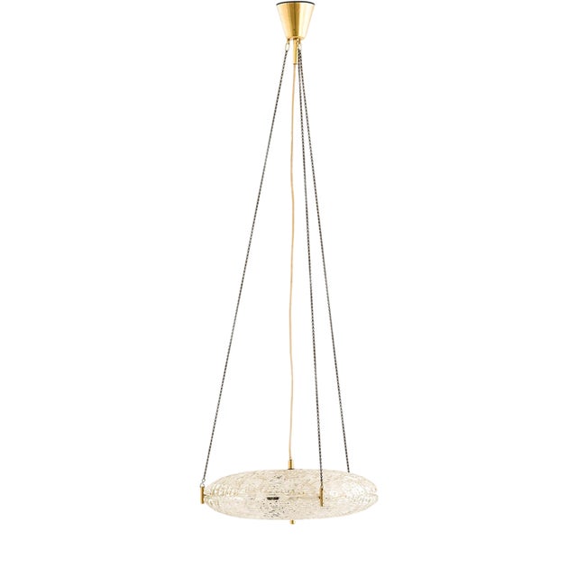 Ceiling Lamp attributed to Carl Fagerlund, 1950s For Sale