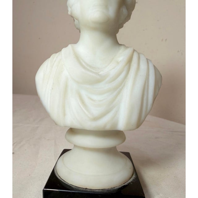 Antique Charles Sumner Figural Frosted Milk Glass Bust Paperweight Sculpture For Sale In New York - Image 6 of 15