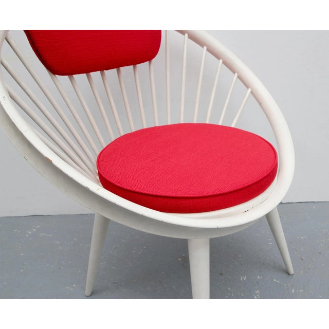 1960s Circle Chair by Yngve Ekström, 1960s For Sale - Image 5 of 10