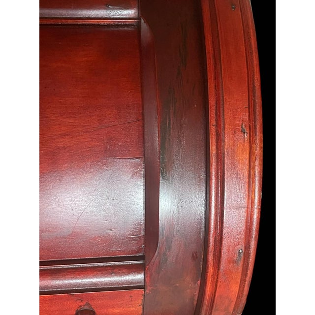 Victorian Eastlake Barrel Top Desk C. 1870 For Sale - Image 13 of 18