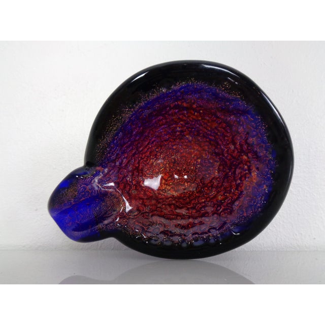 Vintage Murano Glass Ashtray, Italy, 1960s For Sale - Image 14 of 18