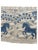 Mid-Century Modern Blue Horse Suzani Wall Hanging, Smiling Sun For Sale - Image 3 of 5
