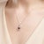 Contemporary 0.67ct Spinel, Diamond and Rock Crystal Platinum Pendant Necklace - Fei Liu For Sale - Image 3 of 5