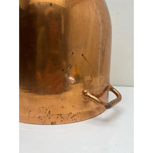 Vintage Danish Copper Milk Churn Cooler, 1950s For Sale - Image 6 of 11