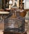 Metal 19th Century French Patinated Wired Birdcage With Dome Top For Sale - Image 7 of 7