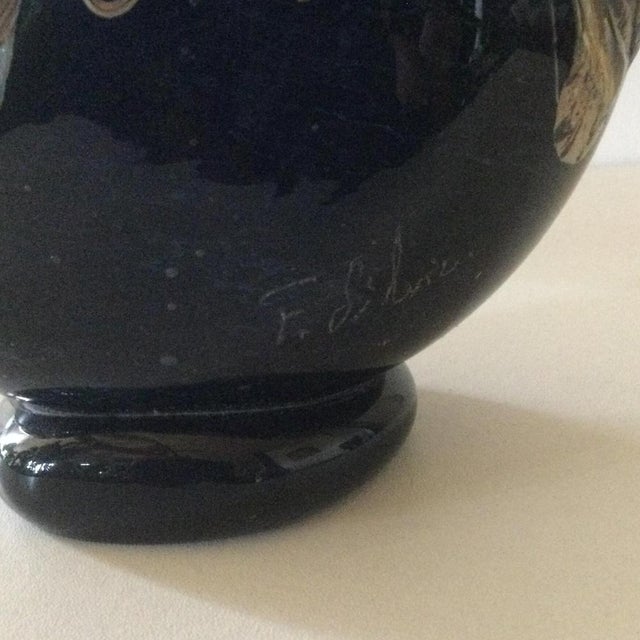 Glass Paste Vase by Florea Silviu For Sale - Image 4 of 6