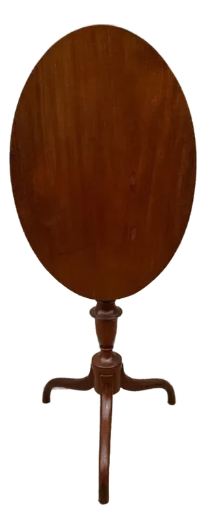 Antique 19th Century American Hepplewhite Style Spider Leg Tilt-Top Table