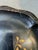 Vintage Black Lacquer Chinoiserie Bird Tray For Sale - Image 10 of 15