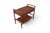 Mid-Century Modern Mid 20th Century Danish Modern Two Drawer Bar Cart in Teak For Sale - Image 3 of 11