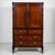 Wood Small Regency Mahogany Linen Press For Sale - Image 7 of 7