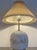 Mid-Century Modern Sakura Table Lamp with Le Klint Cream Shade by Michael Bang for Holmegaard, Denmark, 1980s For Sale - Image 3 of 14